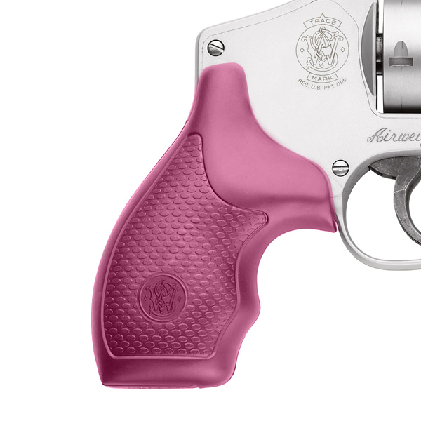 Smith & Wesson Model 642 Revolver - Pink Grips.