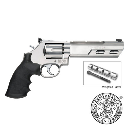 Smith & Wesson Model 629 Competitor 6″ Weighted Barrel Revolver